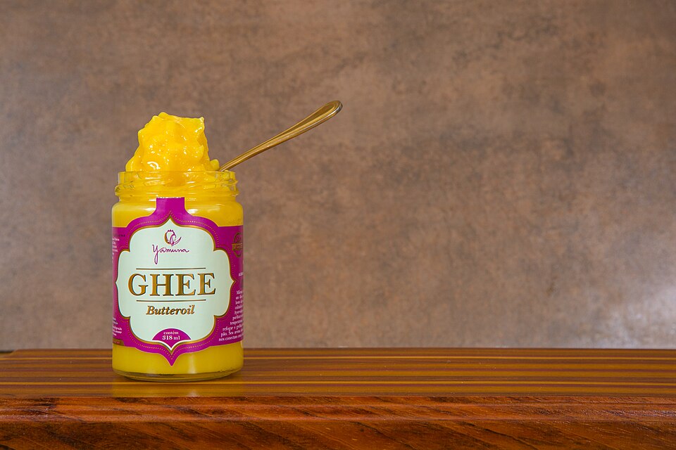 Jar of desi ghee